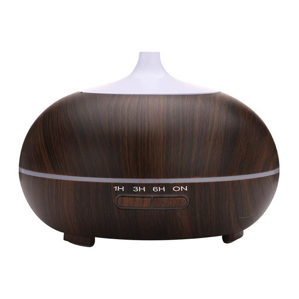 Volamor - Essential Oil Diffuser and Humidifier Dark Grain Wood - 500ml