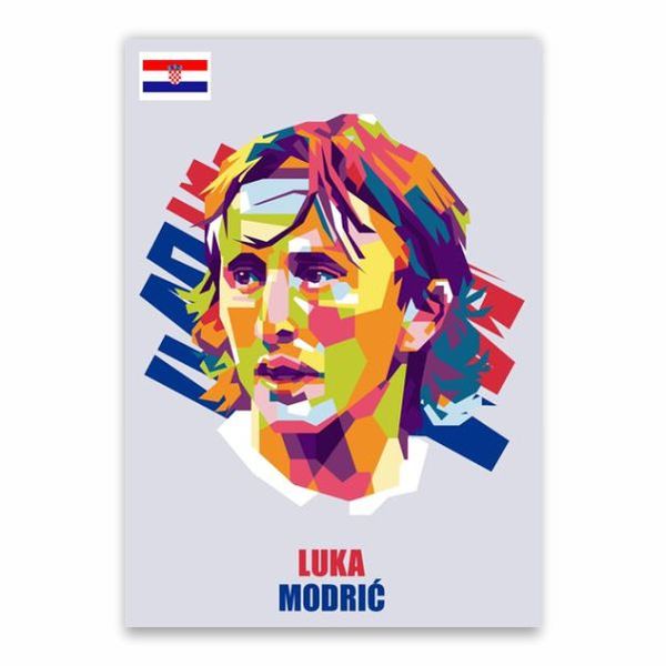 Luka Modric Croatia Poster - A1