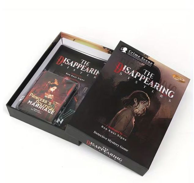 Murder Mystery Card Game - The Disappearing Sisters
