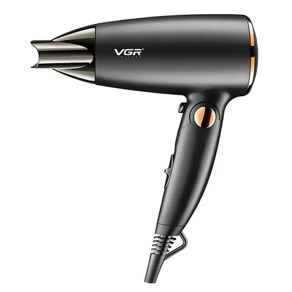 VGR - Professional 1600W Foldable Travel Hair Dryer