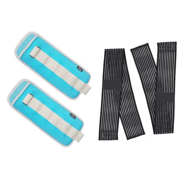 Webuy Sandbag Ankle Weights Pair Set With Adjustable Strap