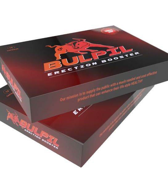 BulPil Erection Booster 4's Double Pack - 8 Capsules