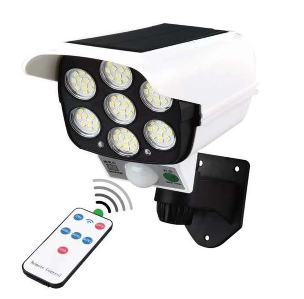 Solar Security Dummy Camera Light With Remote