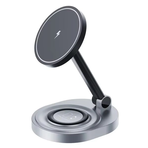 Magnetic Wireless Charger Stand 3 In 1 Compatible with MagSafe iPhone