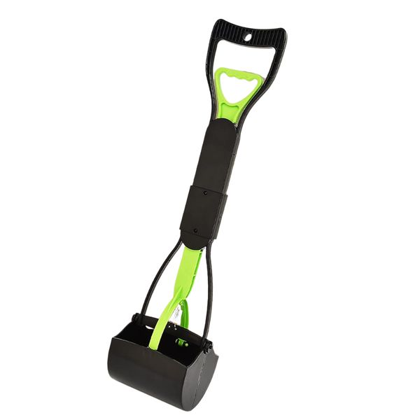 Pooper Scooper Foldable Dog Pooper Scooper for Large Small Dog Long Handled