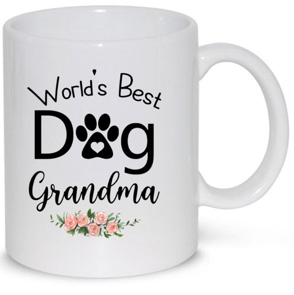 World's Best Dog Grandma Birhtday/Mother's Day Gift Mug