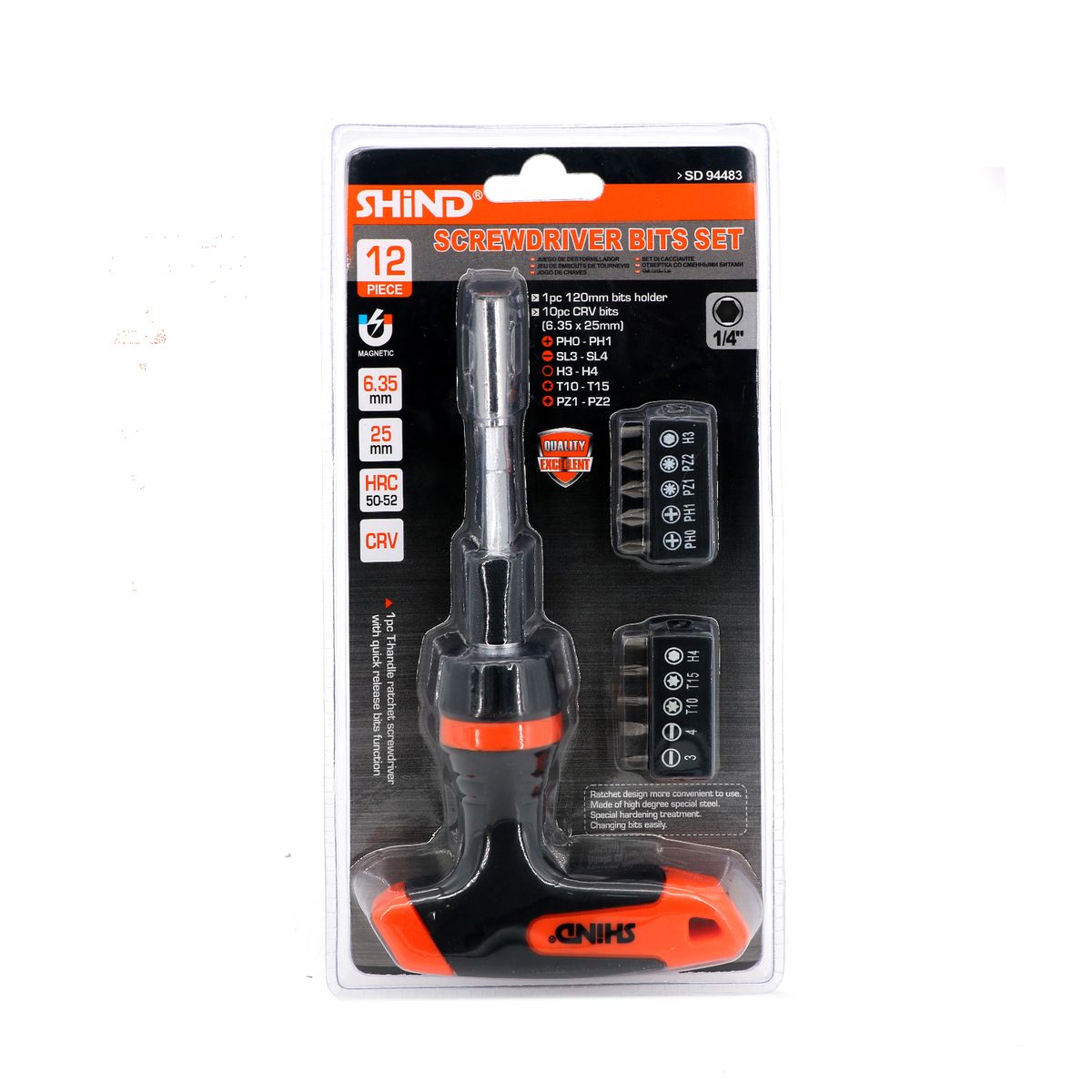 Shind Screwdriver Bits Set 12 Piece Shop Today. Get it Tomorrow