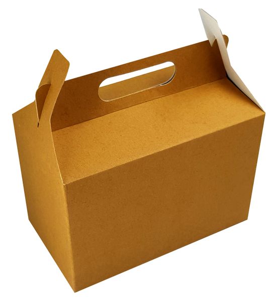 B.Moore - Kraft Party Boxes - Natural Plain - 12 Pack