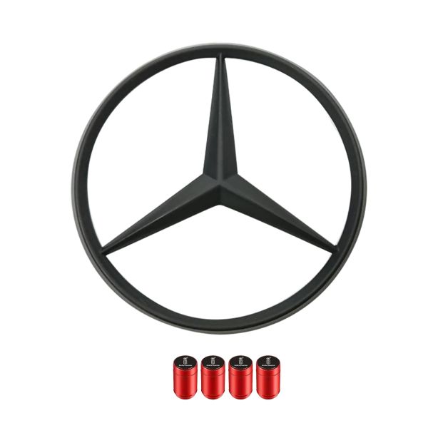 79mm ABS Mercedes-Benz C Class Trunk Lid Star Emblem Badge