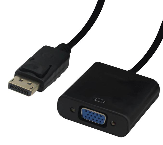 Videk (2409EV) DisplayPort Plug to VGA Receptacle