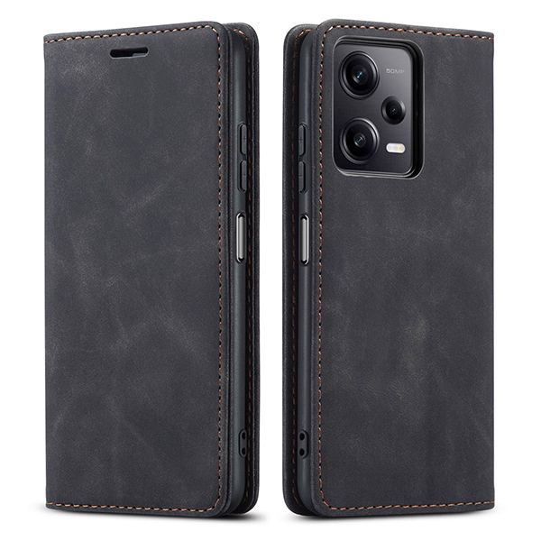 Magnetic Wallet Phone Case compatible with Xiaomi Poco X5 Pro 5G - 6.67" (2023)