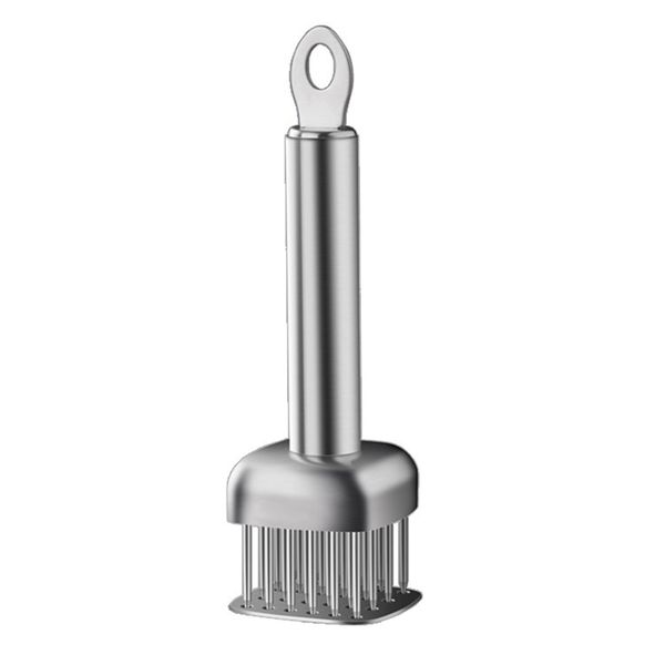 Stainless Steel Meat Tenderizer with 24 Needles for Steak Chicken Beef