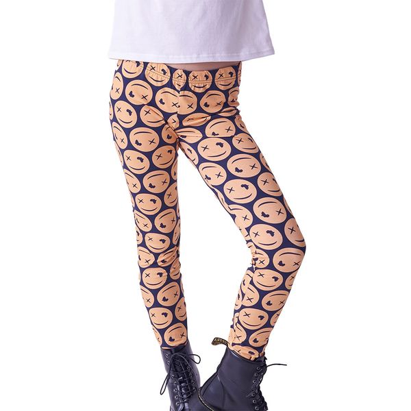 Holmes Bros-Girls-Long Girls Legging -Afreak Black