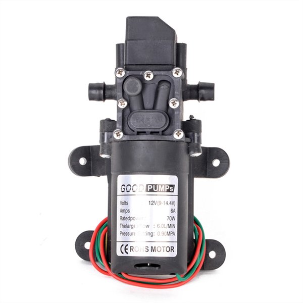 1Piece AUTO Switch 6L/Min AUTO Diaphragm Water Pump, NO Screw Thread