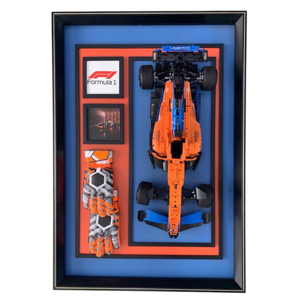 F1 McLaren LEGO Collectable Framed Wall Art - Open Display Frame