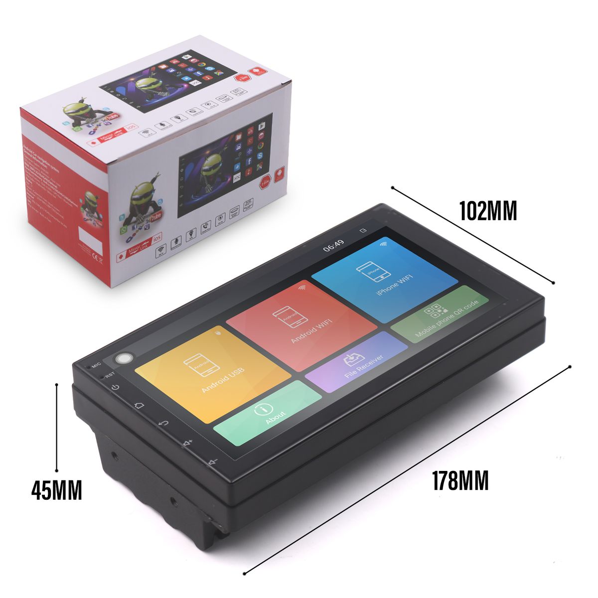 GPS Navigation For Car,7 Inch Touch Screen Navigation System