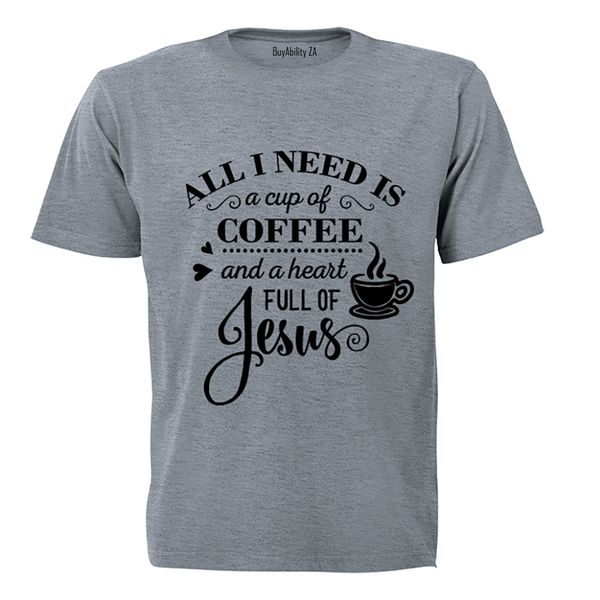 Mens - T-Shirt - Grey - S image