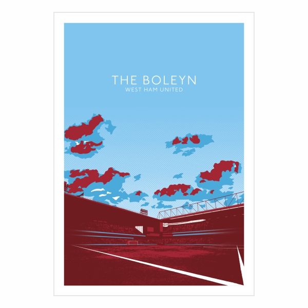 The Boleyn West Ham United - A1 Poster