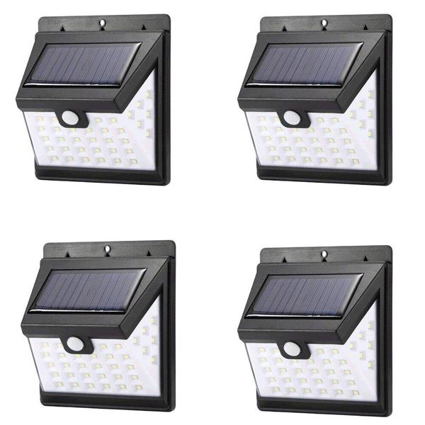 4PCS Super Split 40 LED Solar Motion Sensor Light