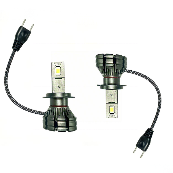 ECOMLIGHT H7 LED Headlight Bulbs 180W 6000K-8500K Pair Plug &amp; Play 12V-36V