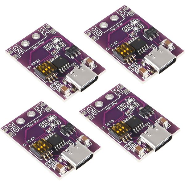 Type-C QC AFC PD3.0 to DC Fast Charge Decoy Power Supply Board Module