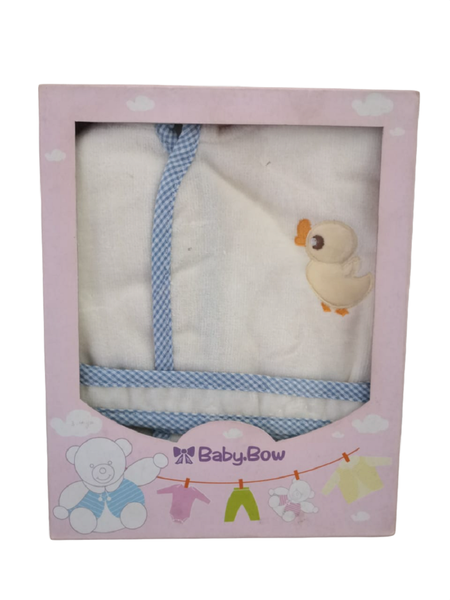 JD Blue Hooded Bath Robes 1-2 Years