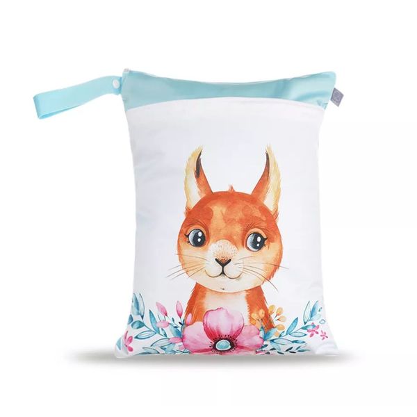 JanaS - Baby Reusable Wet Bag - Baby Fox