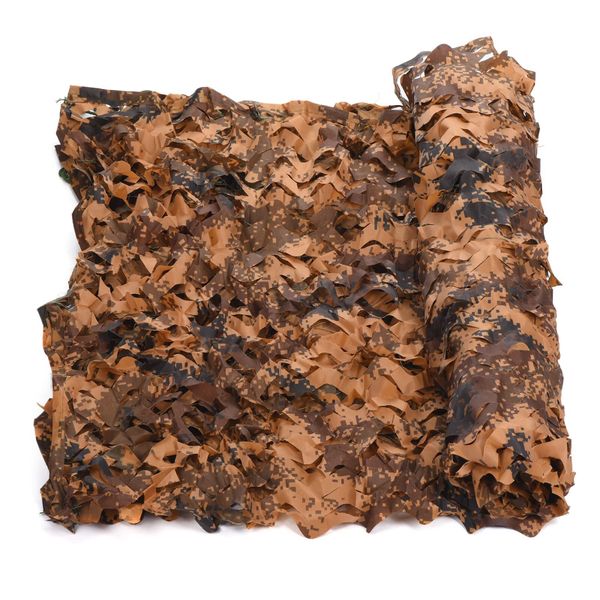 Digital Desert Camouflage Net Camo Netting Blinds Dual Mesh Width 400cm