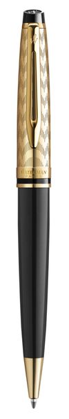 WATERMAN Expert Opera Ballpoint Pen Deluxe Black Gold Trim