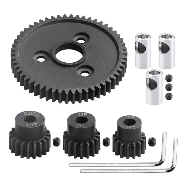 54T 32 Pitch 3956 Spur Gear with Sets for 1/10