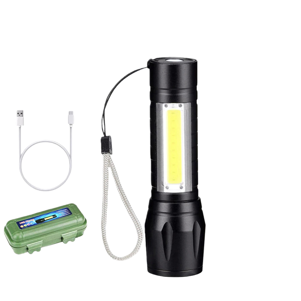 Strong Light Flashlight Rechargeable Multi-Purpose