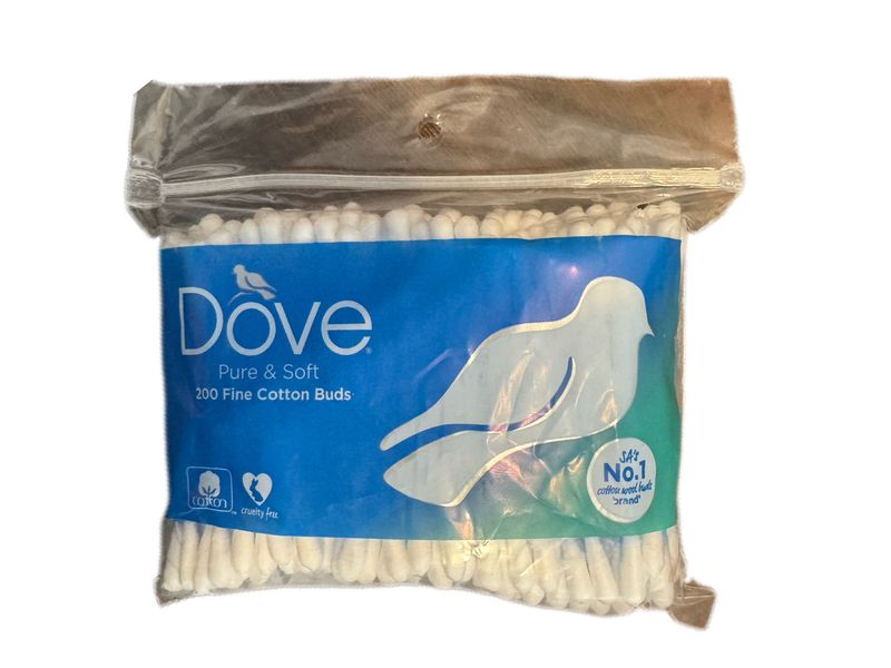 Dove Cotton Buds 200 Pieces
