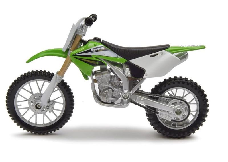 Maisto Kawasaki KX250F Motorcycle 1:18 Scale - 11cm