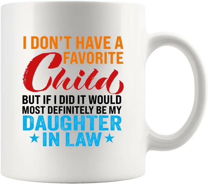 Daughter- in- Law-Valentines-Mother's Day-Father's Day-Christmas Mug