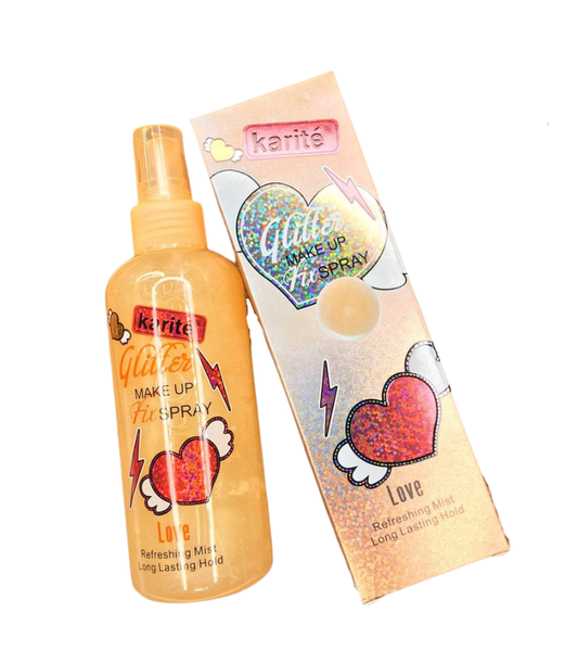 Karite Glitter Make Up Fix Spray
