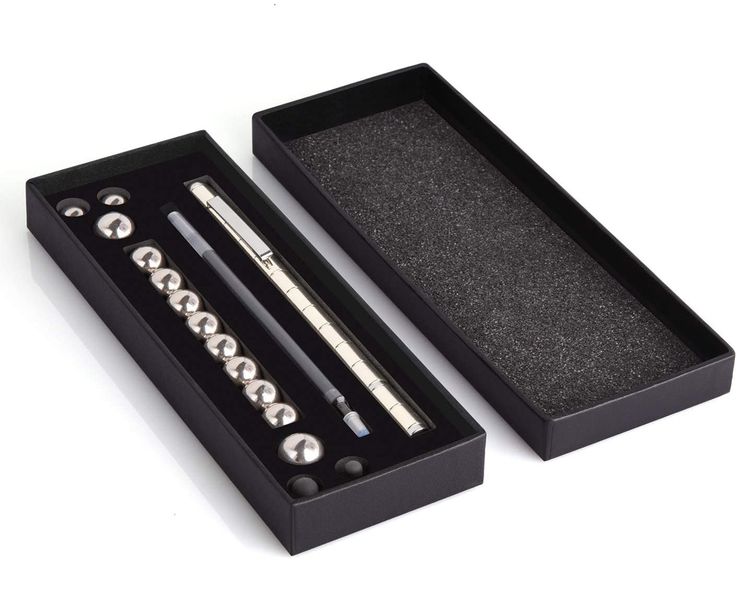 Magnetic Fidget Pen - Silver