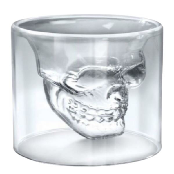 Skull Glass - 75ml for shots/whiskey or espresso