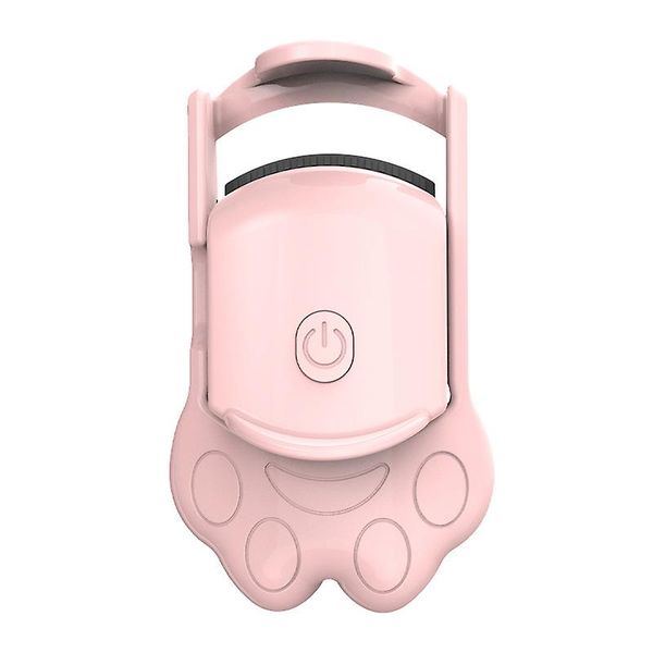 Cat Paw Electric Eyelash Adjustable Heat Curler - Pink