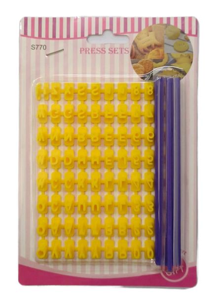 Alphabet Cookie Stamp