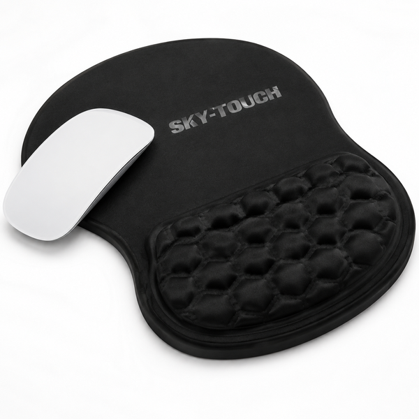 SKY-TOUCH Memory Foam Ergonomic Mouse Pad with Wrist Rest