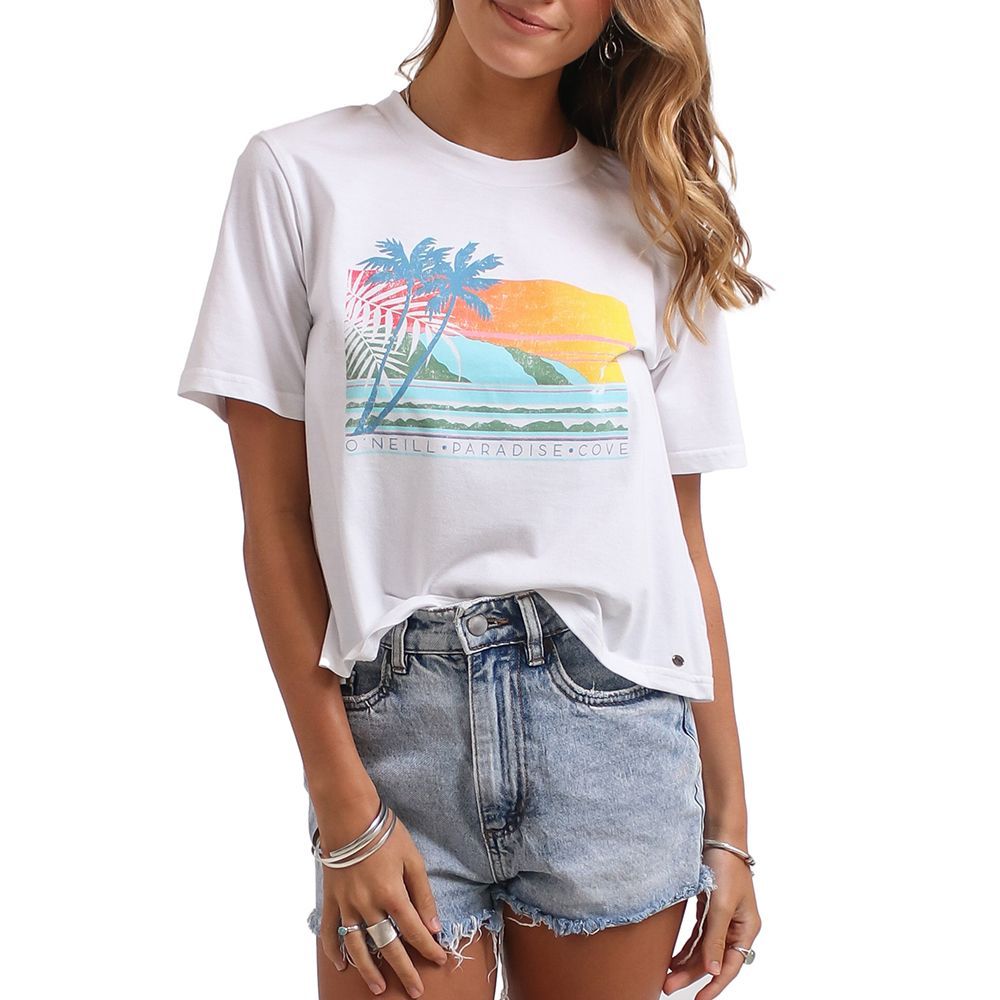 O'Neill-Cover Ss Tee-White | Buy Online in South Africa | takealot.com