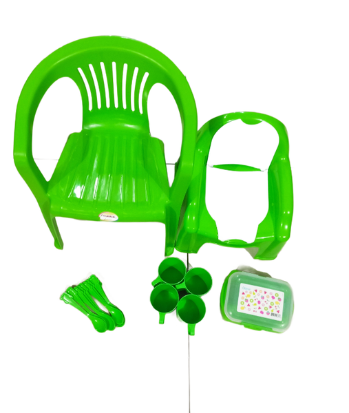Combo Kids Training Potty Chair ,Cups,lounch Box,spoon and Arm Chair