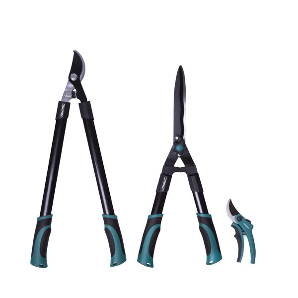 VONROC Pruning Shears Set - Pruning Set | 3 pieces