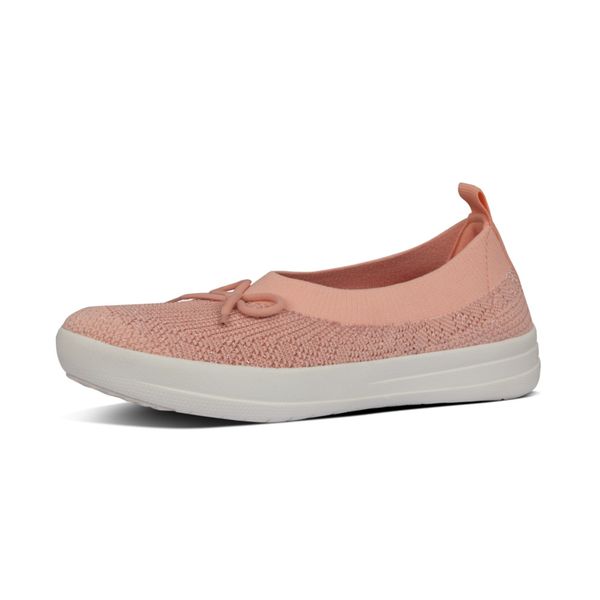 FitFlop Uberknit Ballerina - Coral Pink