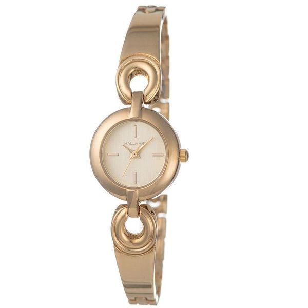 Hallmark Ladies Champagne Dial - Gold - 25mm