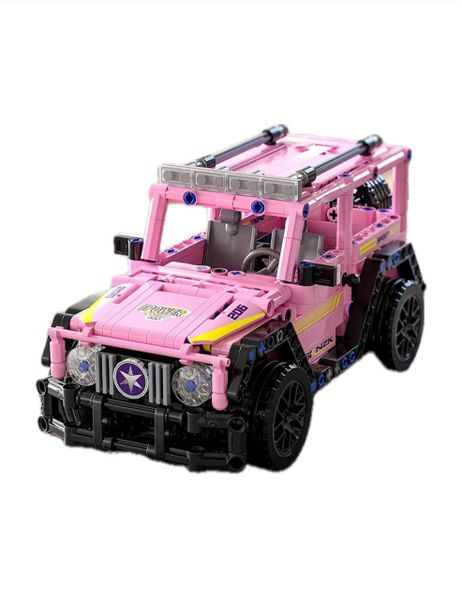 Snowaurora Pink Jeep 1:18