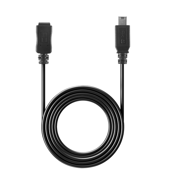 1.5m Mini USB B 5pin Male To Female Extension Cable Cord Adapter Black