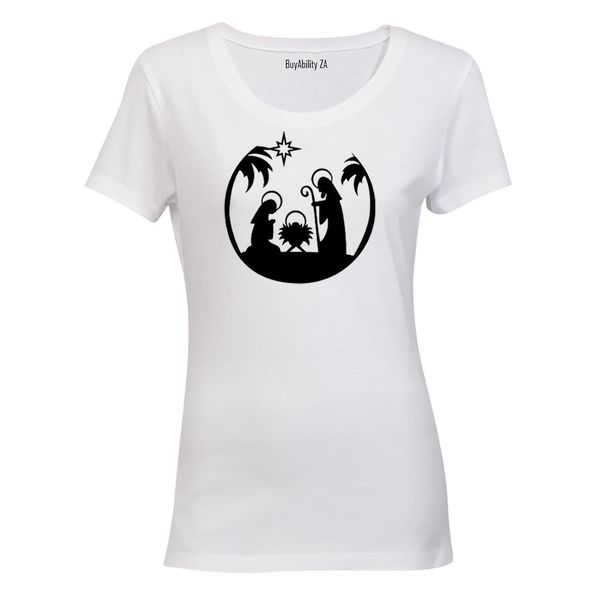 Christmas Nativity - Ladies - T-Shirt