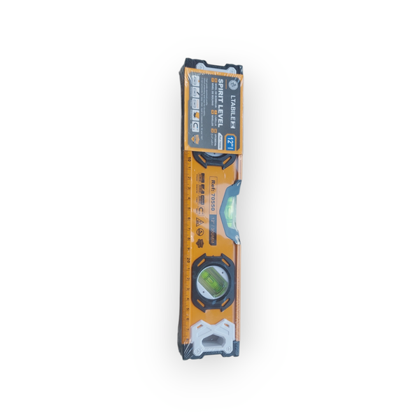 Ltabile Magnetic Spirit Level 12" W/ 3 Different Bubbles 45 /90 /180 300mm