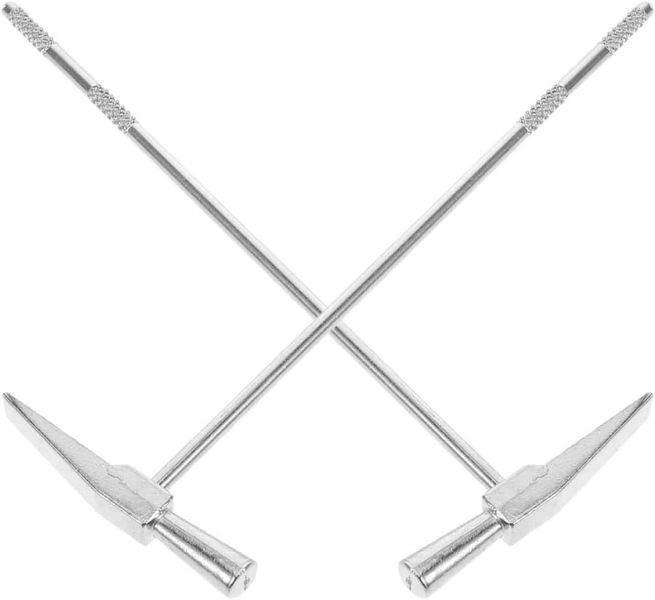 2pcs Stainless Steel Tuning Hammer Set Sound Maintenance Turning Hammers